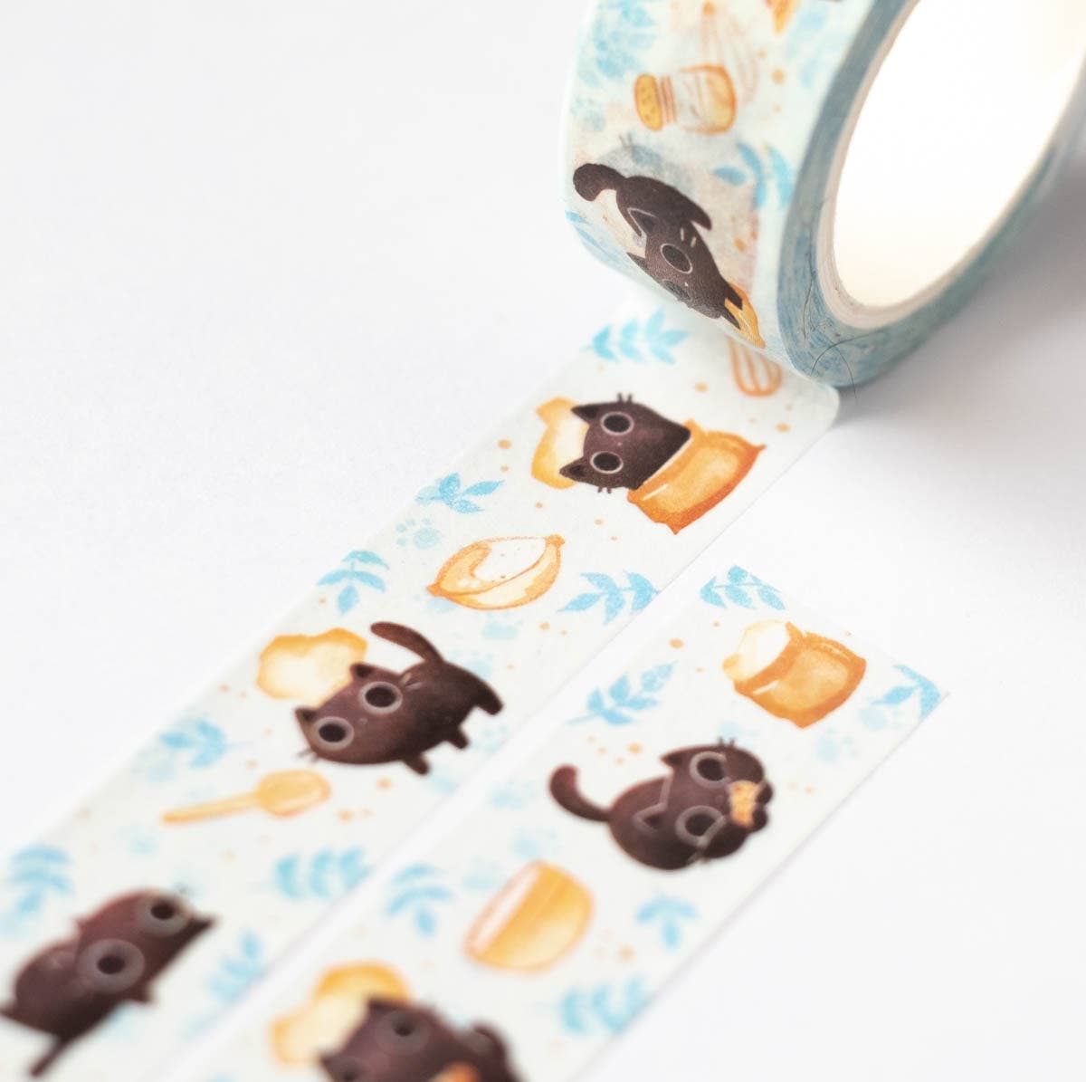 Baking Time with Cats Washi Tape | Birdie Tam