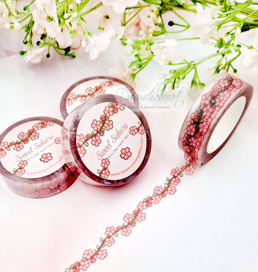 Sakura Clear Tape | Dreamchaserart
