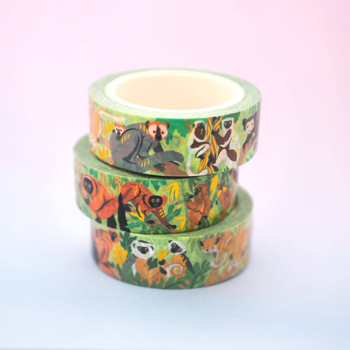Lemur Single Roll Washi Tape by Shoal | Papertail Fox