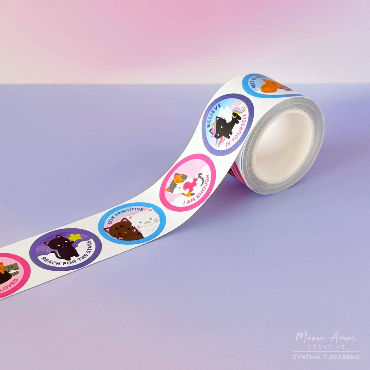 Pawsitive Affirmations Vinyl Tape