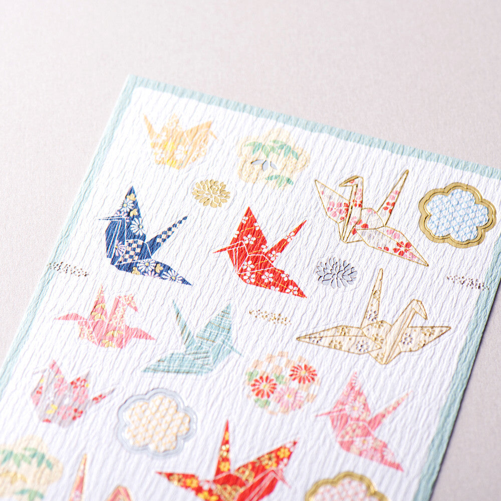 Origami Crane & Pattern Foil Seals by NB Co | Papertail Fox