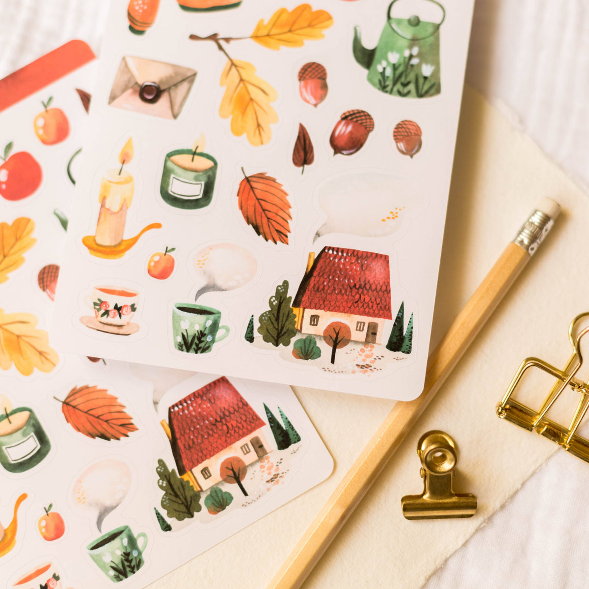 Sweater Weather Sticker Sheet | Wild Pencil Studio