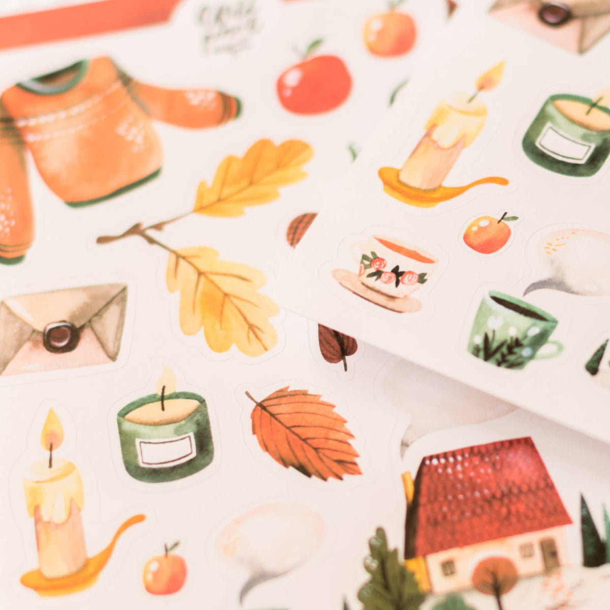 Sweater Weather Sticker Sheet | Wild Pencil Studio