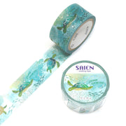Sea Turtle Washi Tape by Kamiiso SAIEN | Papertail Fox