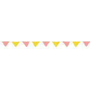 PLUS Petit Deco Rush Tape in Collage B Metallic design showing pastel metallic pennant flags
