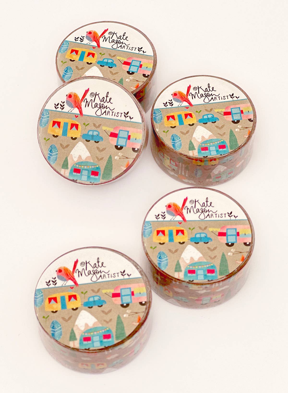 Caravans Washi Tape | Kate Mason Artist