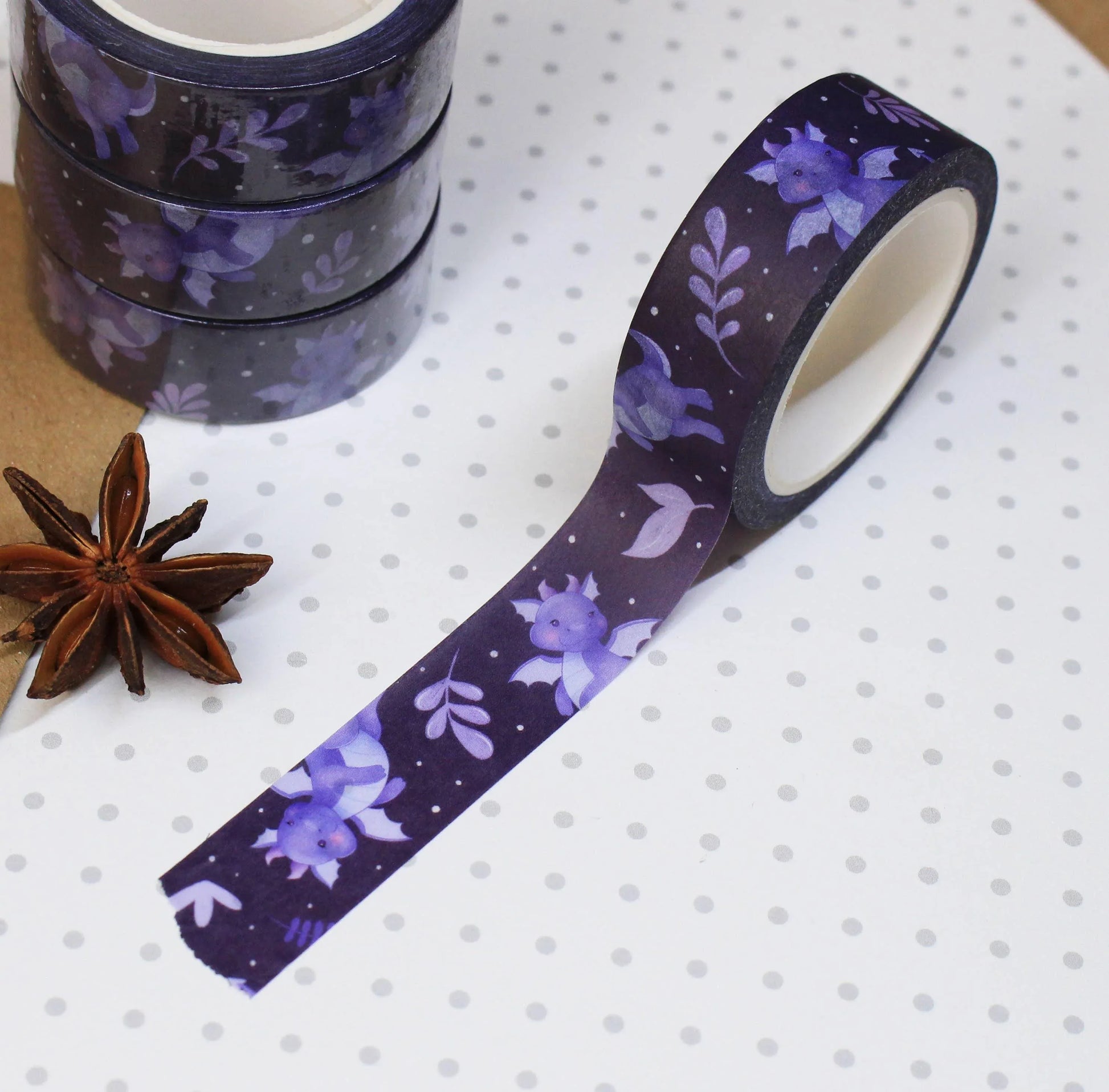 Dragon Washi Tape | Ellis Woolley Illustration - Papertail Fox