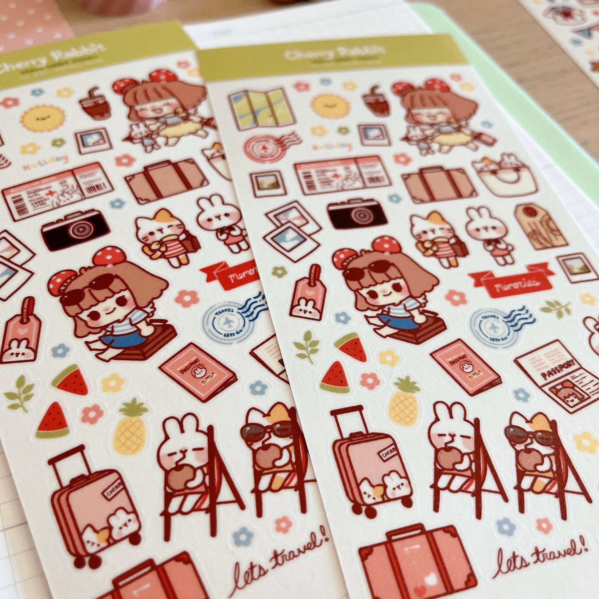 Holiday Mode Sticker Sheet no.033 - Papertail Fox