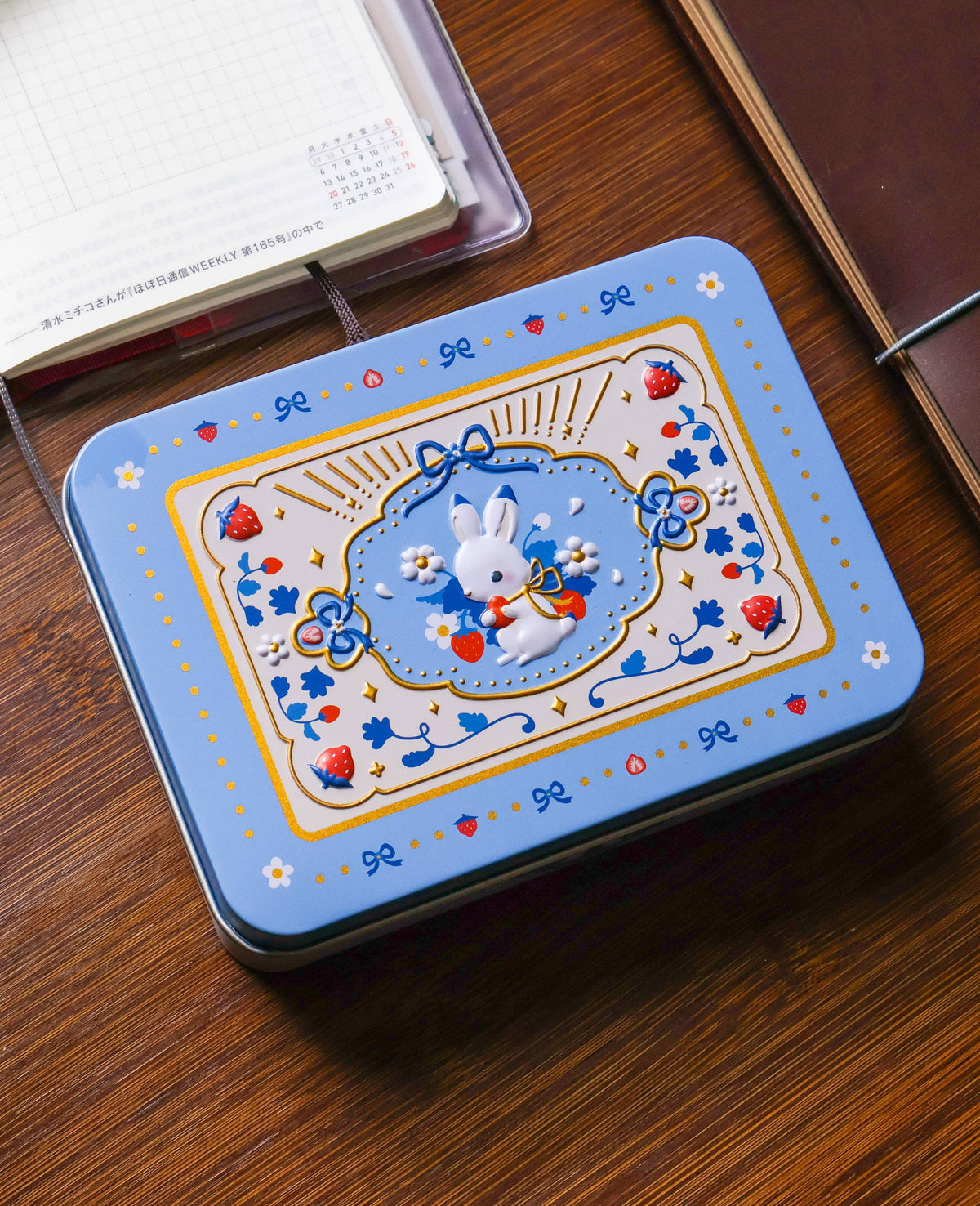 Strawberry Bunny Mystery Stamp Tin | Thousand Skies