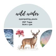 Wild Winter Pre-Cut PET Tape by Penpaling Paula | Papertail Fox