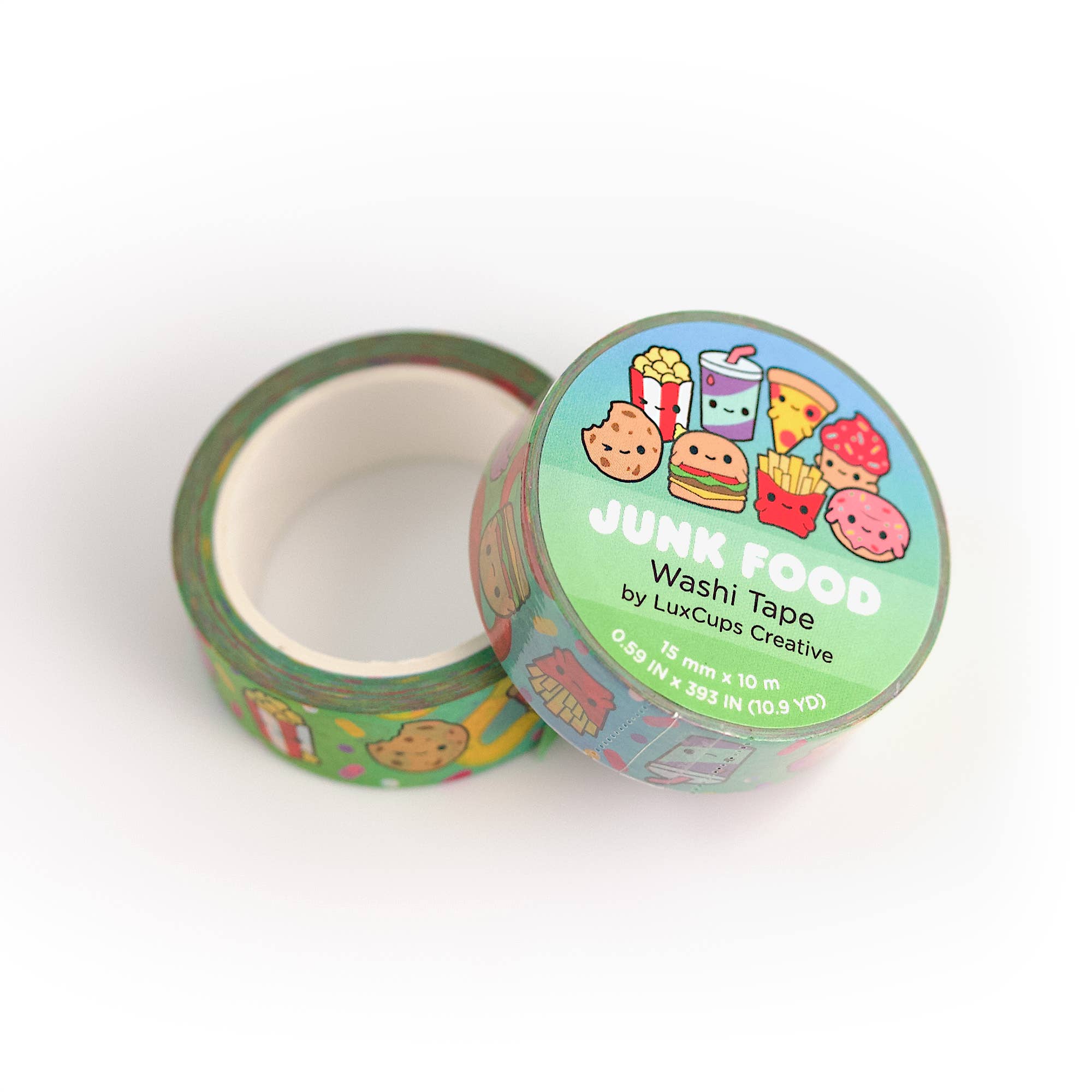 Junk Food Washi Tape by LuxCups Creative | Papertail Fox