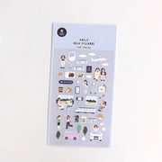 Vlog Trip Sticker Sheet by Suatelier
