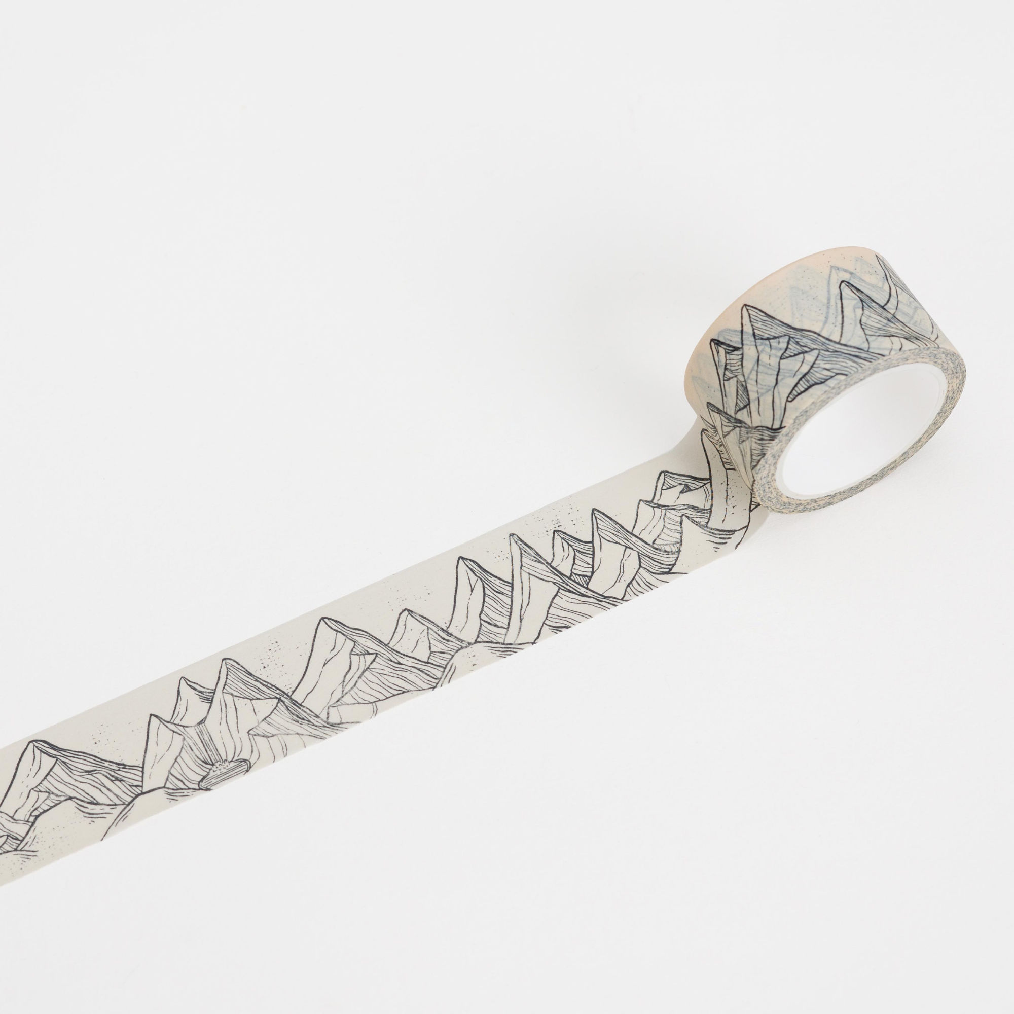 Fantasy Map Mountains Washi Tape - Mapmaker Series