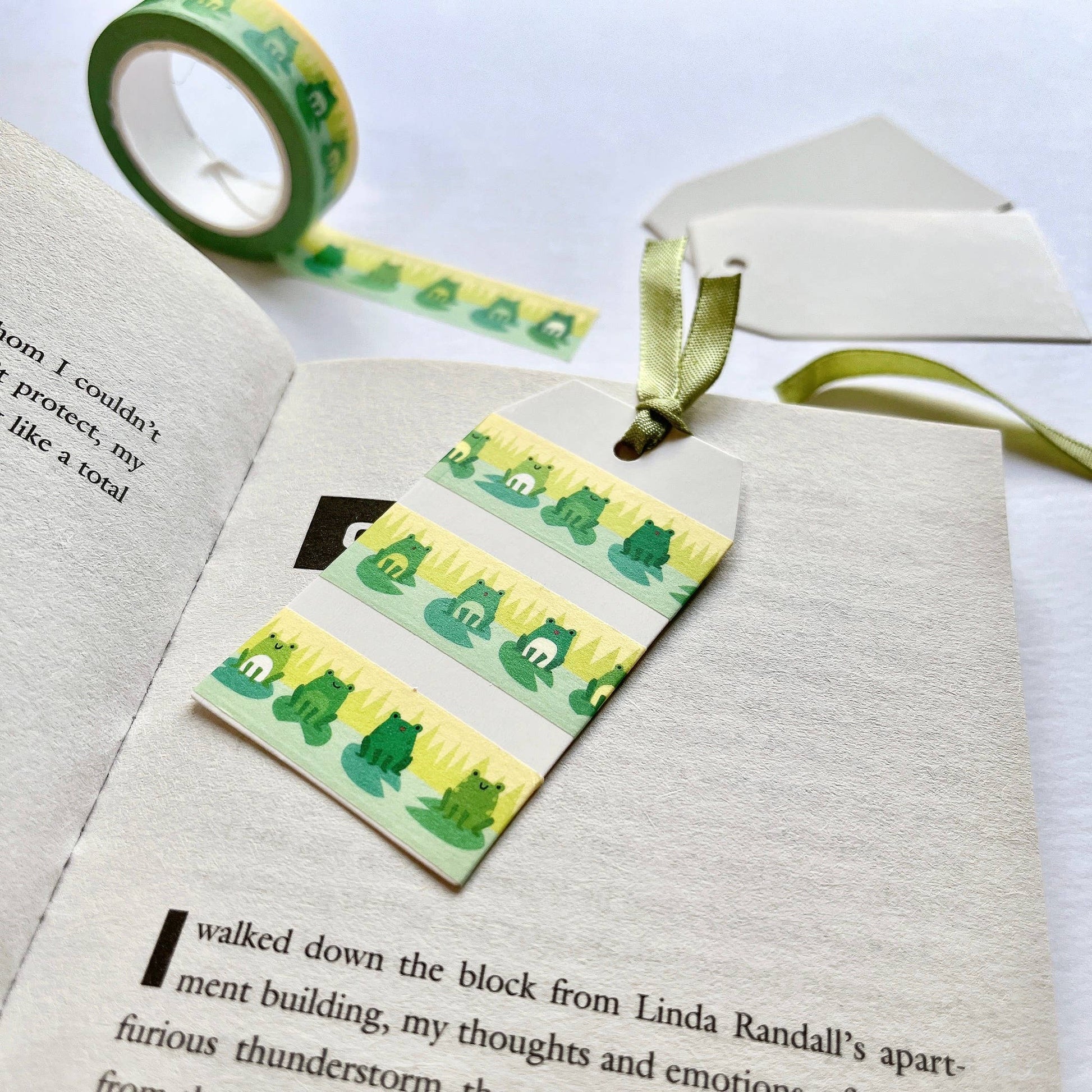 Frogs Washi Tape by Girl of All Work | Papertail Fox