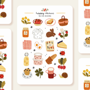 Spring Picnic Sticker Sheet by Och Monika | Papertail Fox