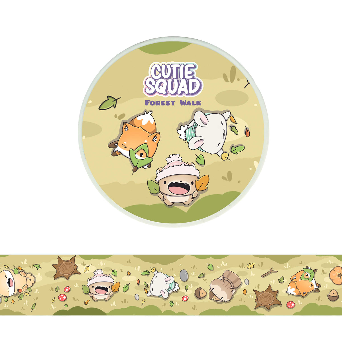Forest Walk Washi Tape by CutieSquad | Papertail Fox