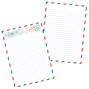 Passport Stamps Letter Pad | Penpaling Paula