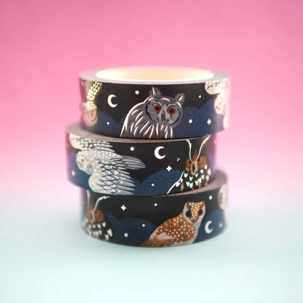 Owl Single Roll Washi Tape by Shoal | Papertail Fox