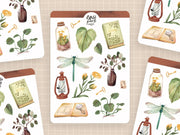 Botanica Sticker Sheet by Wild Pencil Studio | Papertail Fox