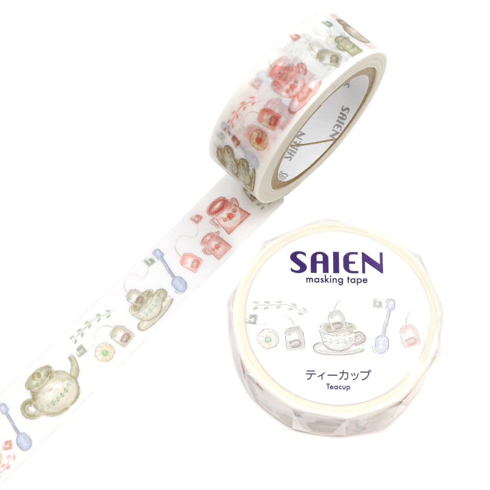 Teacup Washi Tape by Kamiiso SAIEN | Papertail Fox