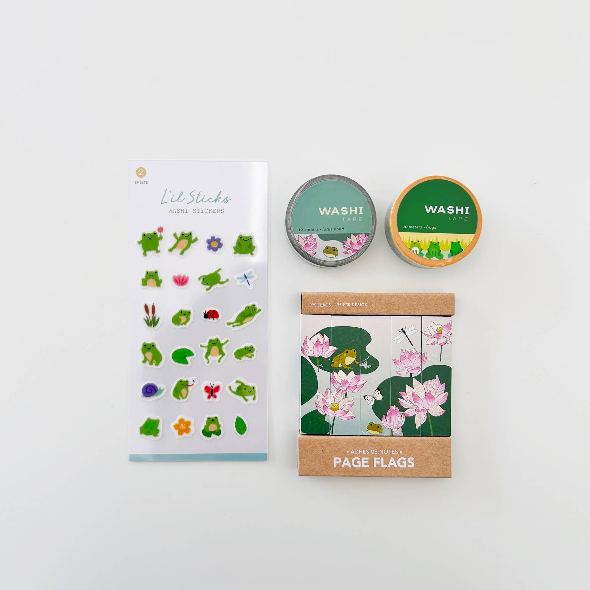 Frogs Washi Tape by Girl of All Work | Papertail Fox