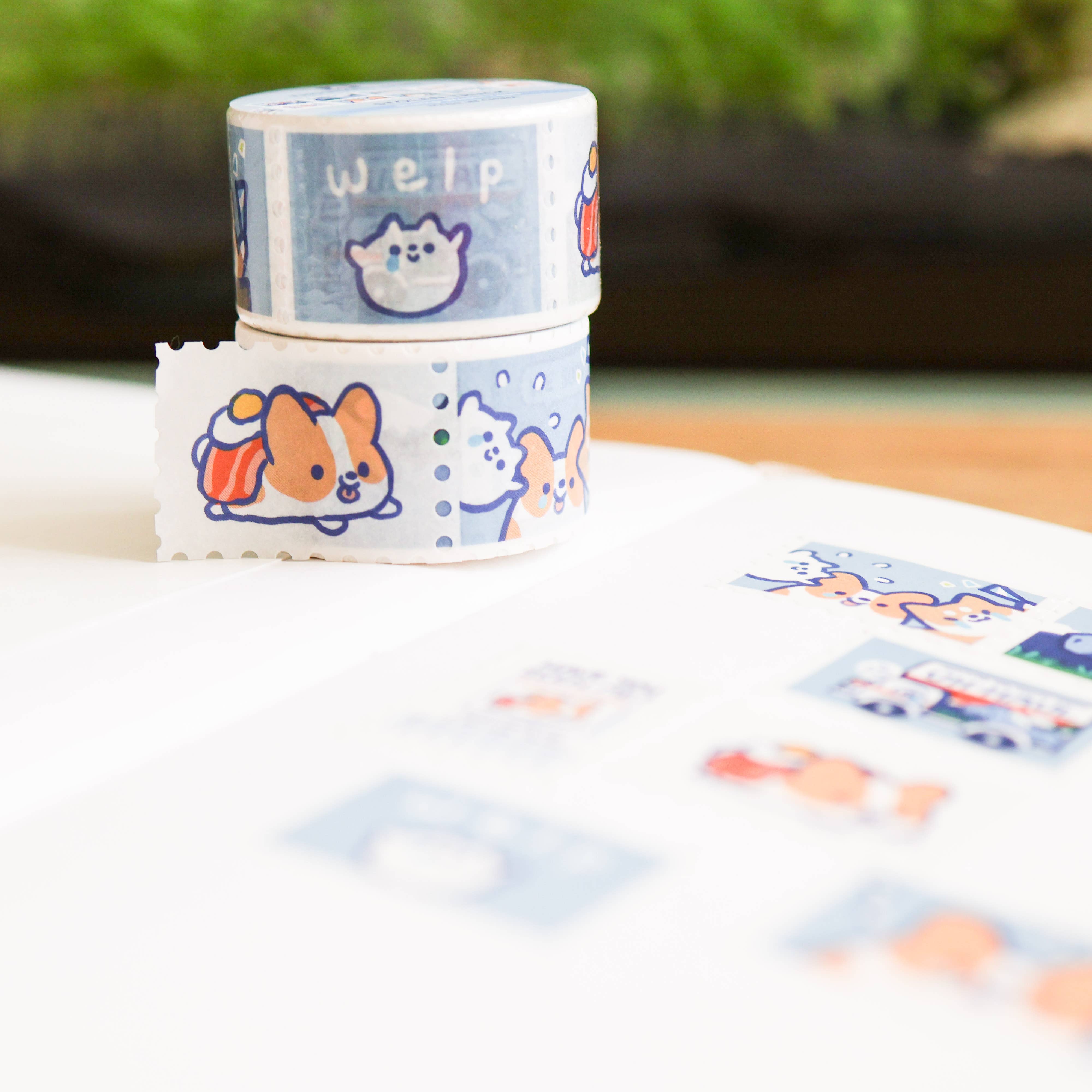 Thousand Skies Stolen Truck Stamp Washi Tape - 25mm