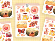 Autumn Afternoon Sticker Sheet by Wild Pencil Studio | Papertail Fox