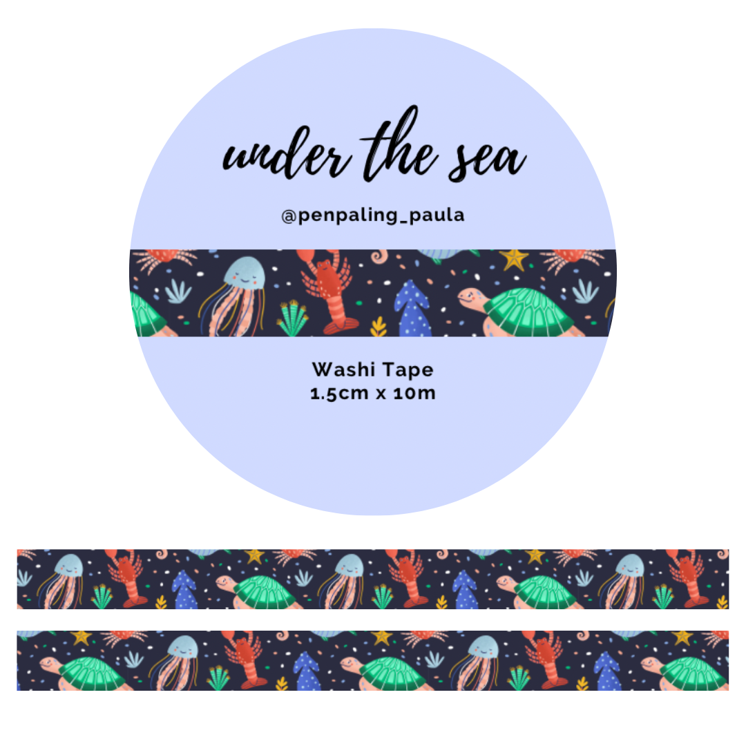 Under the Sea Washi Tape by Penpaling Paula | Papertail Fox