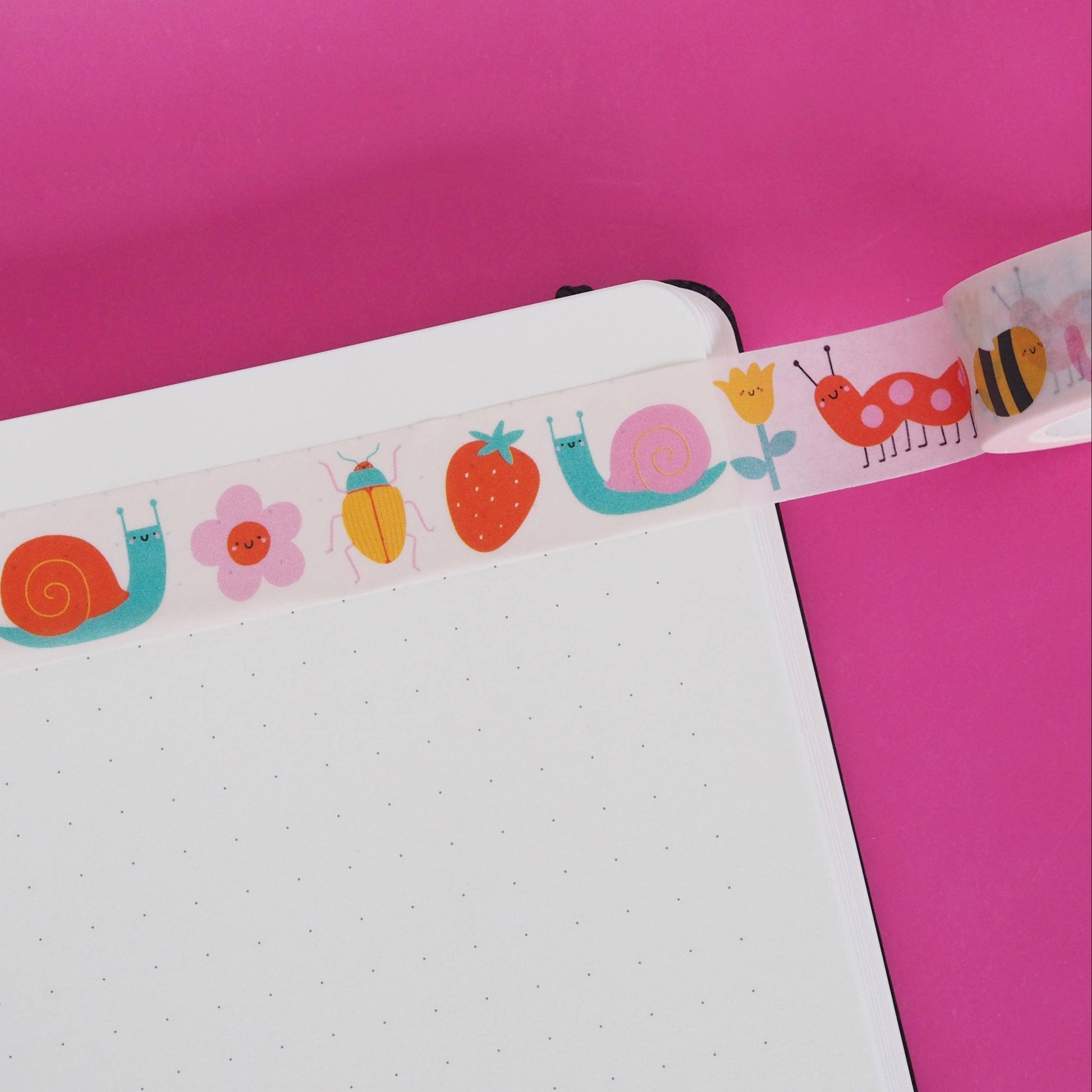 Summer Insects Washi Tape by Nutmeg and Arlo | Papertail Fox