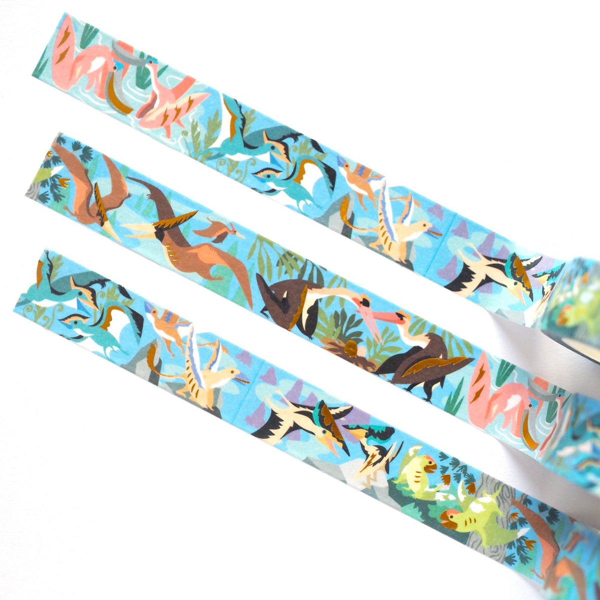 Pterosaur Single Roll Washi Tape by Shoal | Papertail Fox