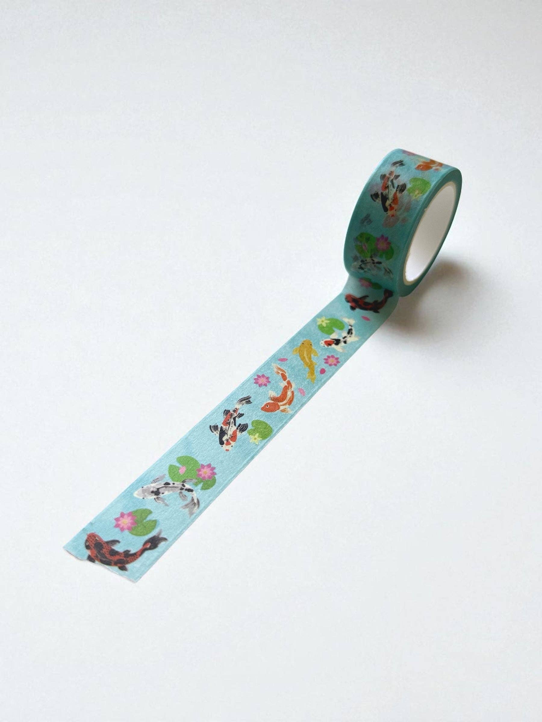 Koi Fish Pond Washi Tape by Sarah Pilar | Papertail Fox