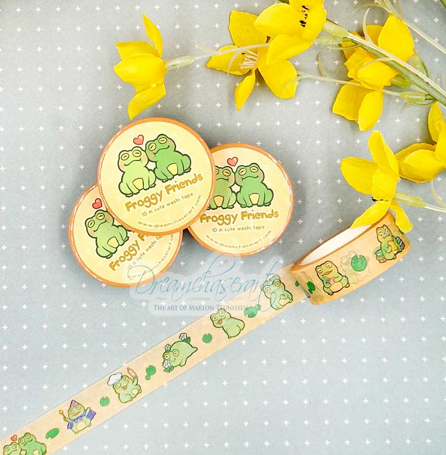 Froggy Friends 2 Washi Tape