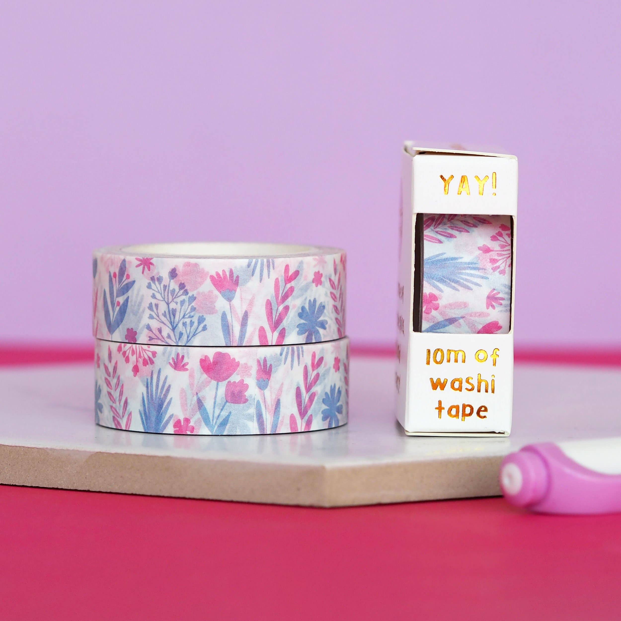 Flower Garden Floral Washi Tape | Nutmeg and Arlo