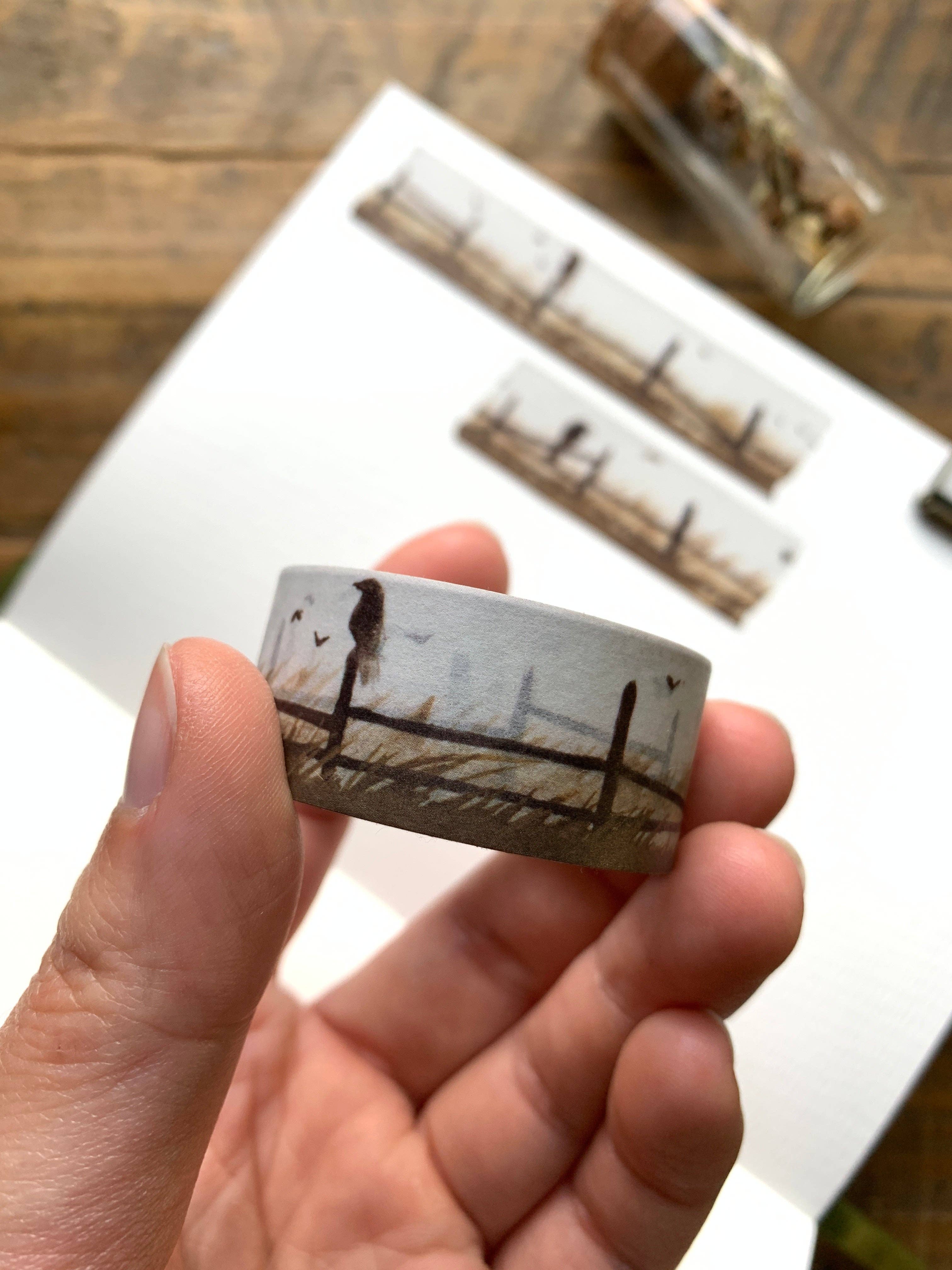 Harvest Crows Washi Tape | The Creeping Moon