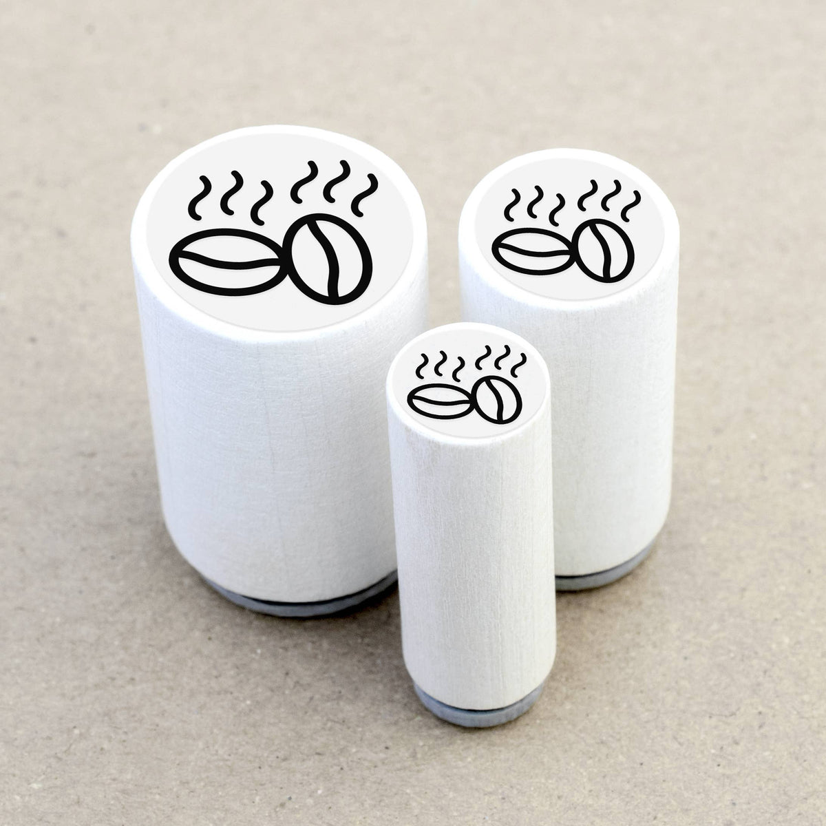 Coffee Beans Mini Stamp | Merry & Bright