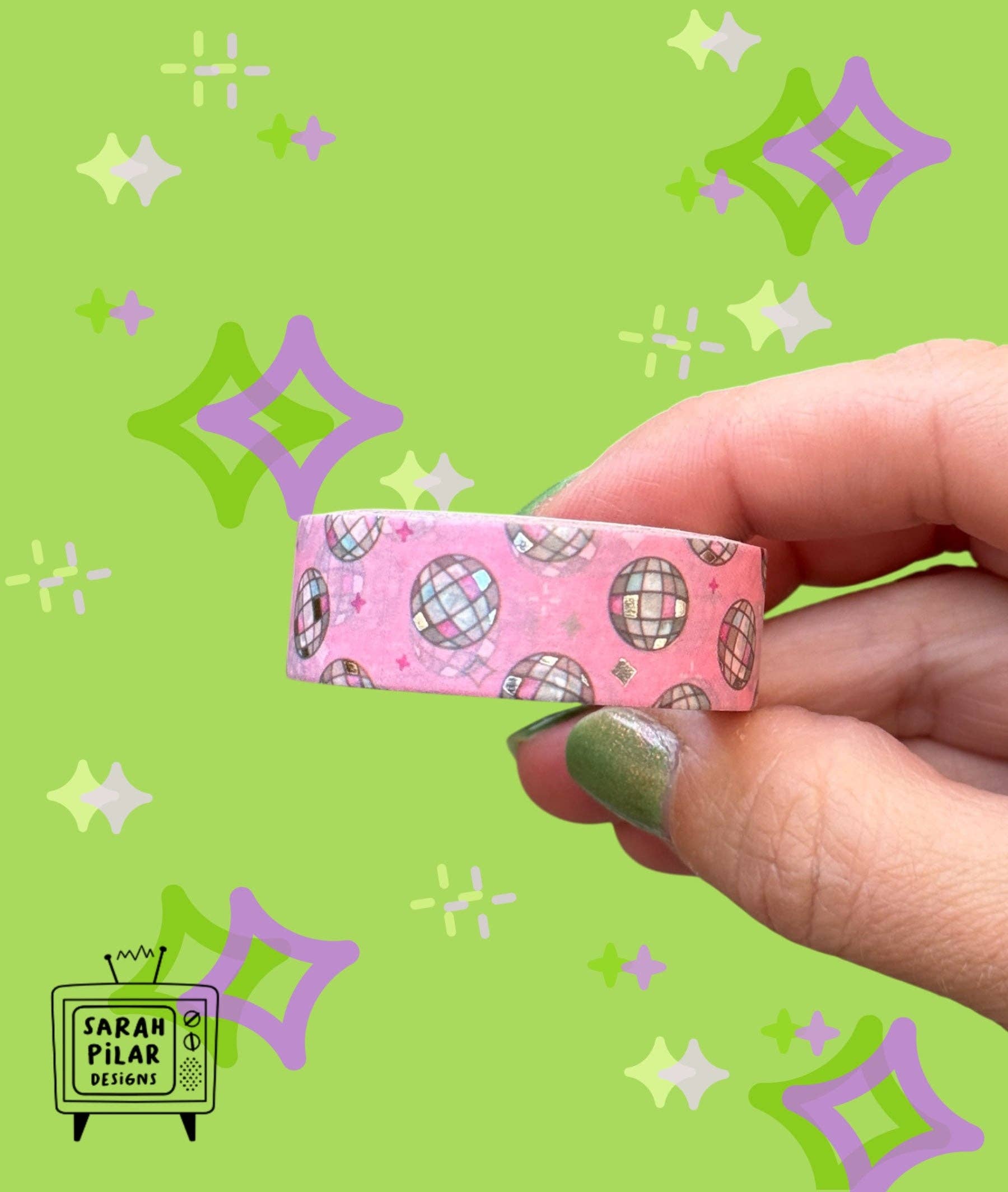 Disco Diva Washi Tape by Sarah Pilar | Papertail Fox