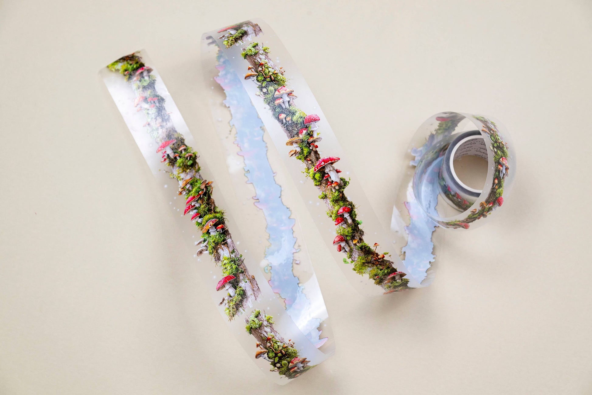 Woodland Fungi Transparent Tape by CoraCreaCrafts | Papertail Fox