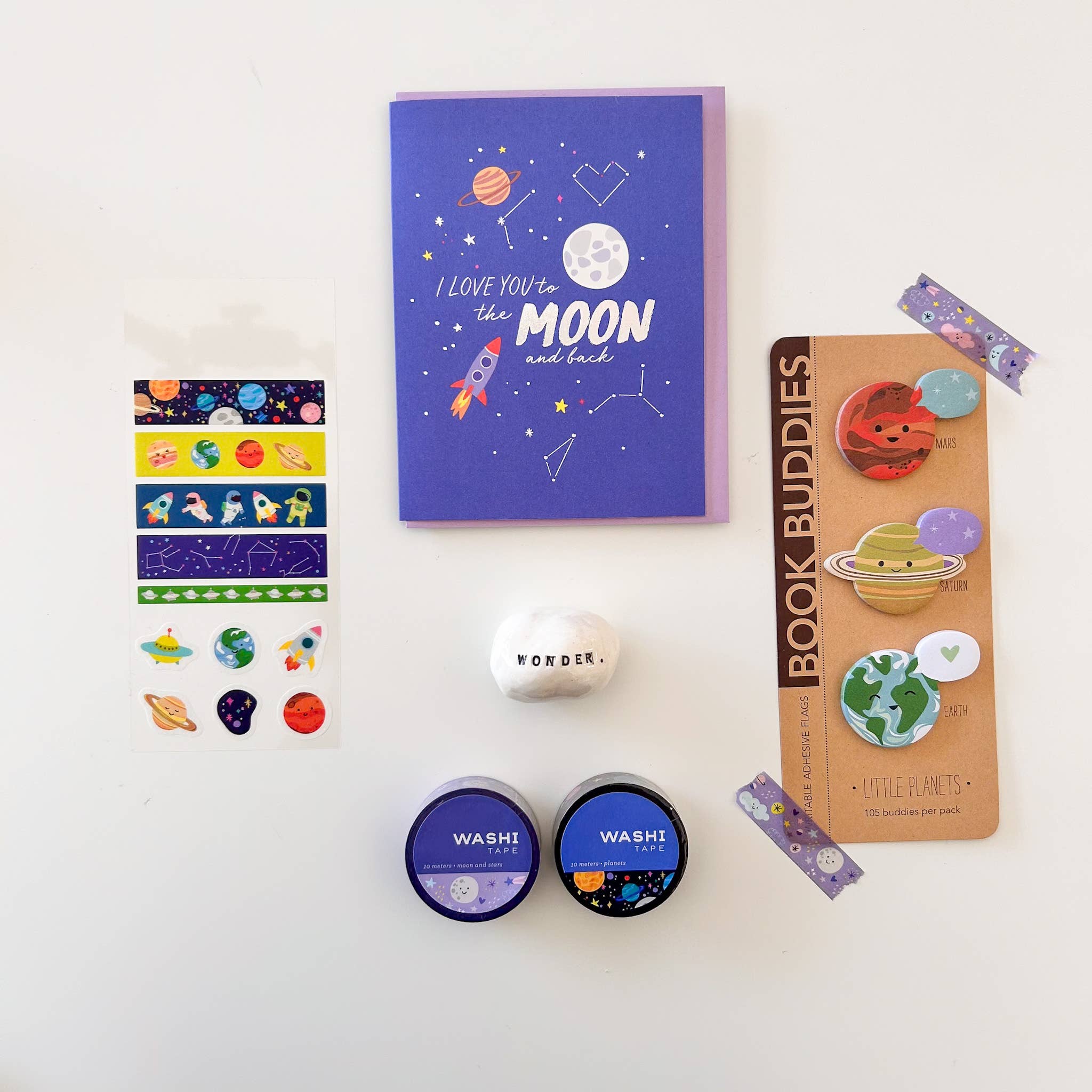 Planets Washi Stickers by Girl of All Work | Papertail Fox