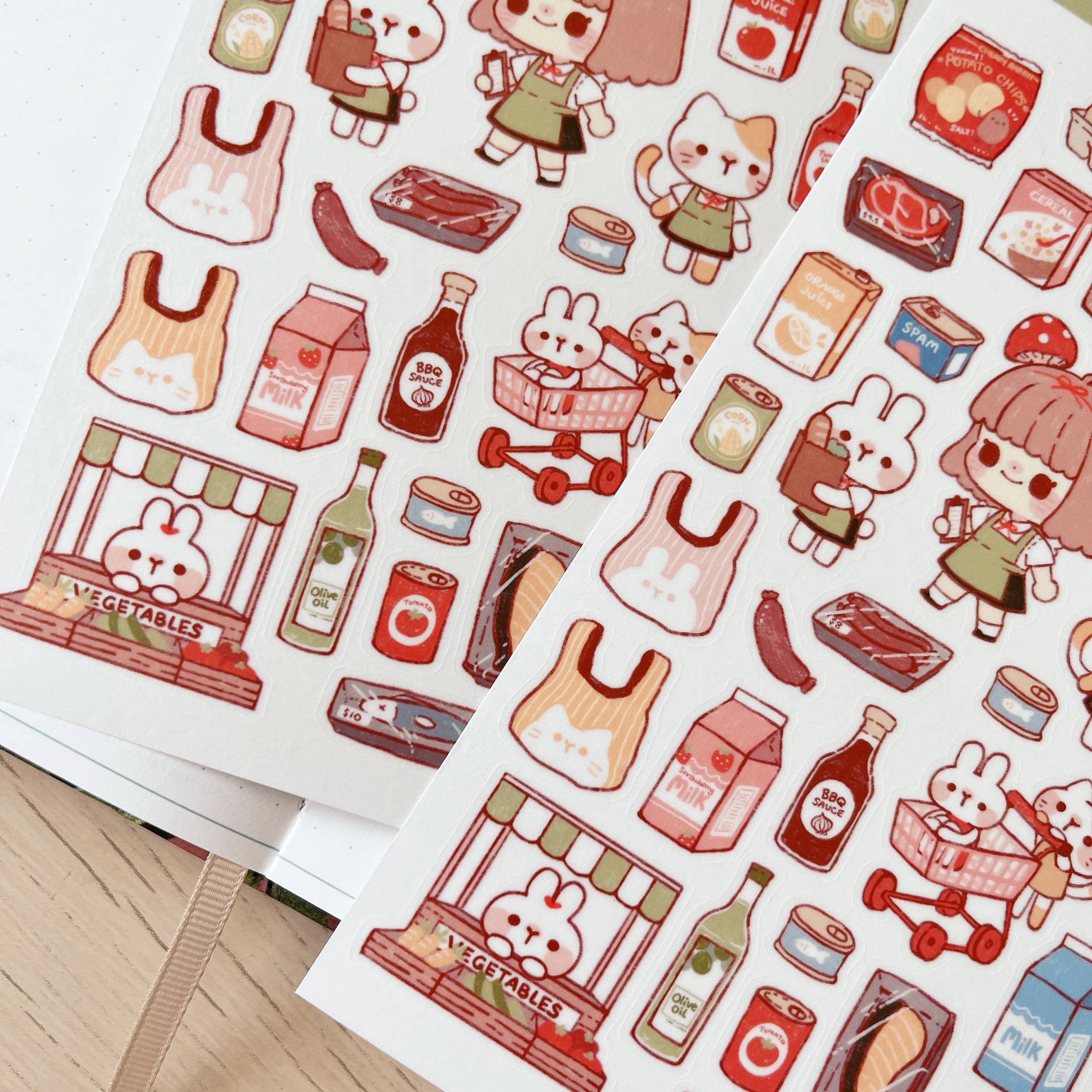 Grocery Store Sticker Sheet no.067 by Cherry Rabbit | Papertail Fox