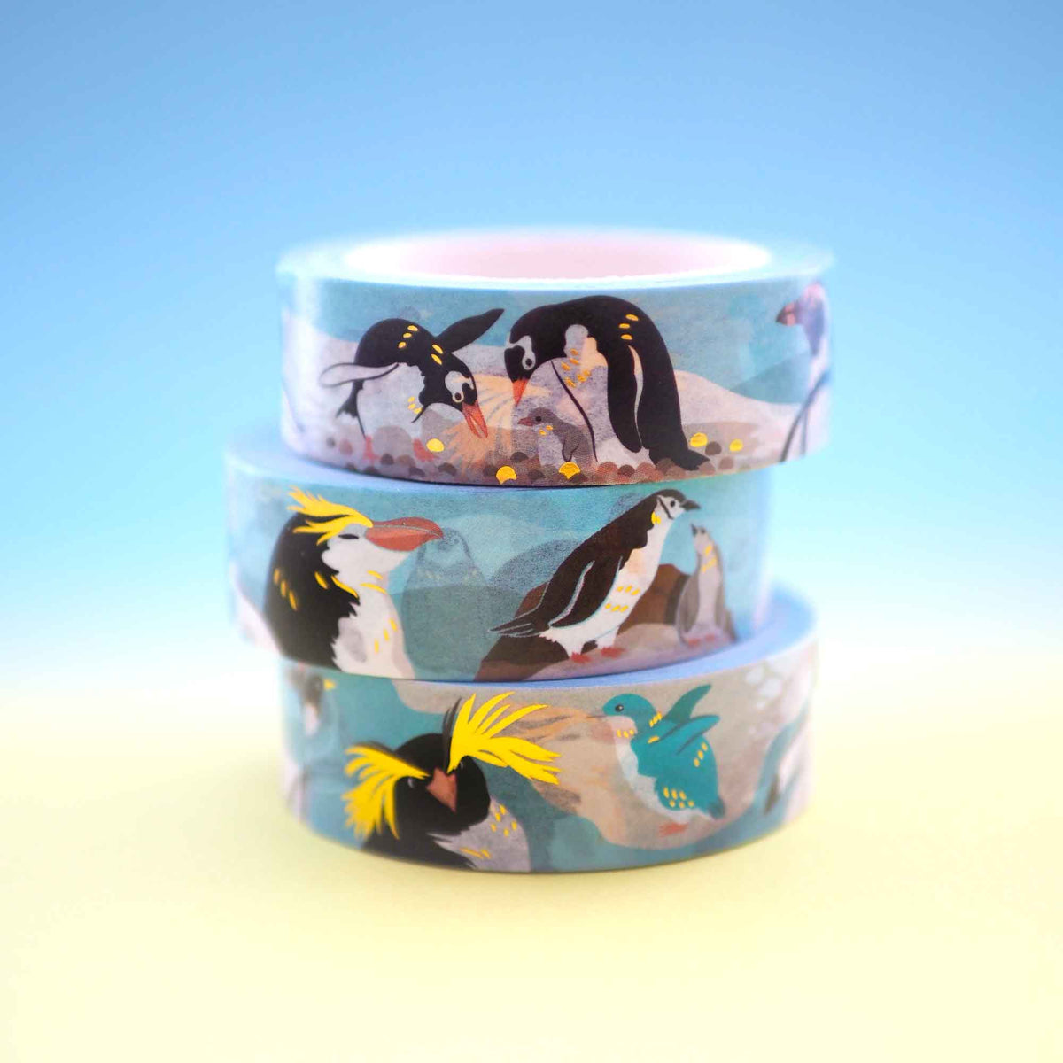 Penguin Single Roll Washi Tape by Shoal | Papertail Fox