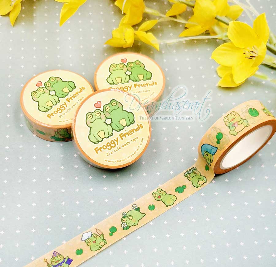 Froggy Friends 2 Washi Tape