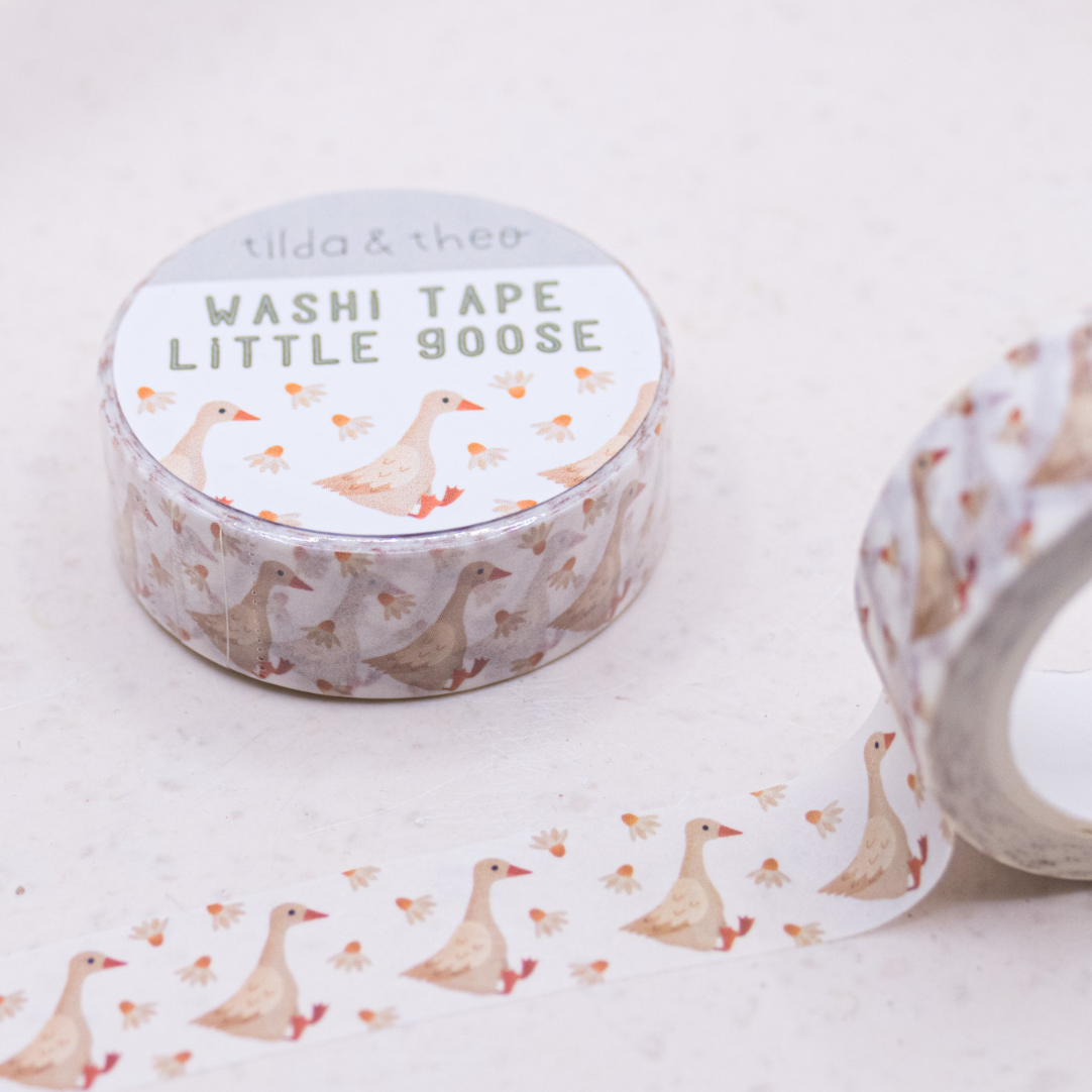 Geese Washi Tape | Tilda & Theo