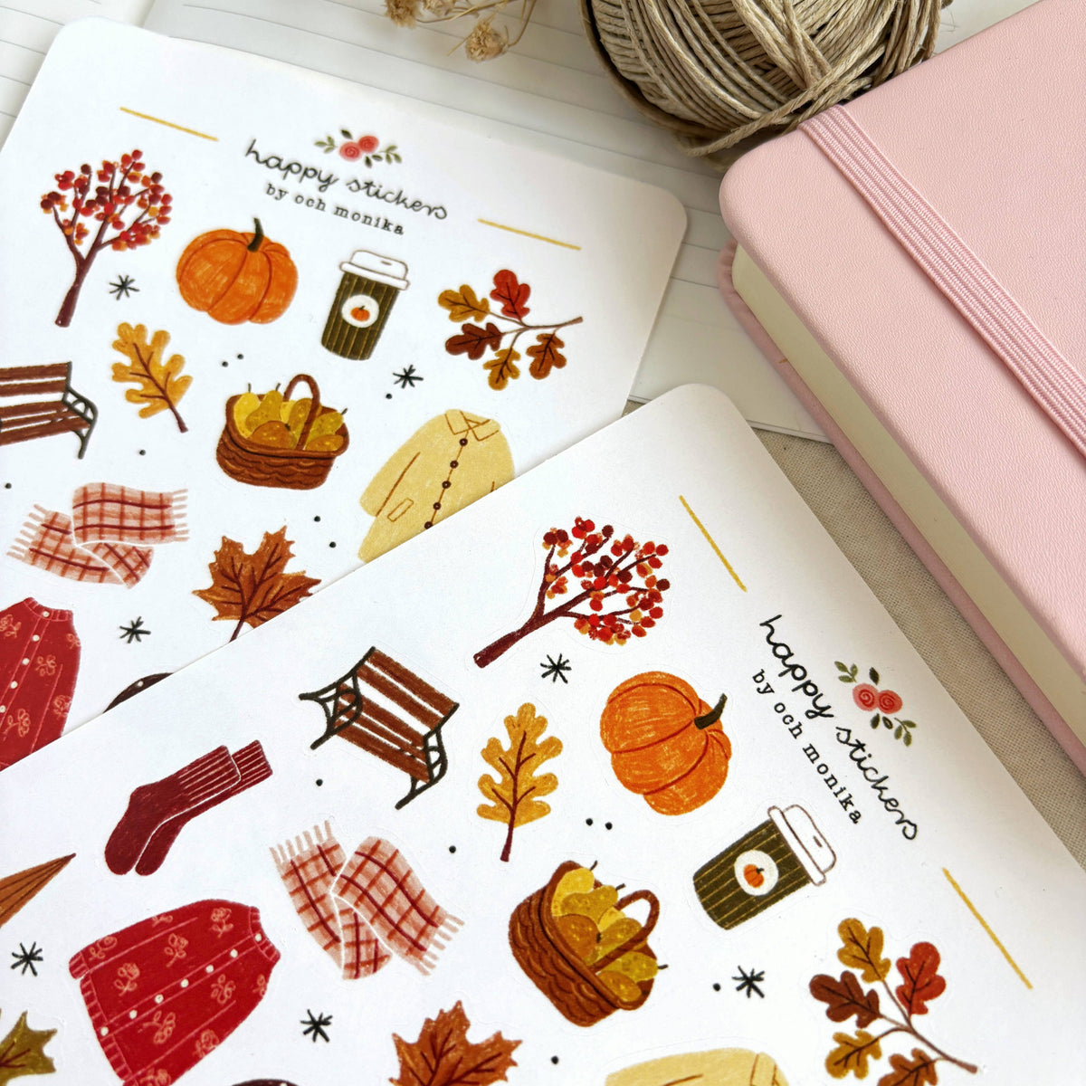 Autumn Walk Sticker Sheet | Och Monika