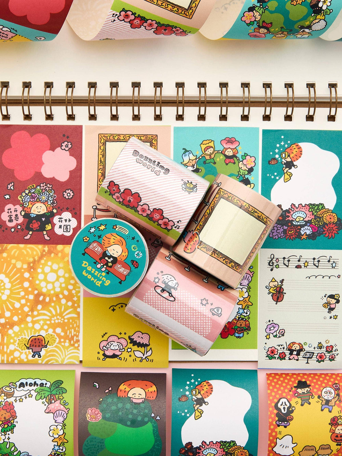 Dazzling World Writable Washi Tape | RiN! Studio