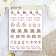 Planner II Sticker Sheet by Penpaling Paula | Papertail Fox