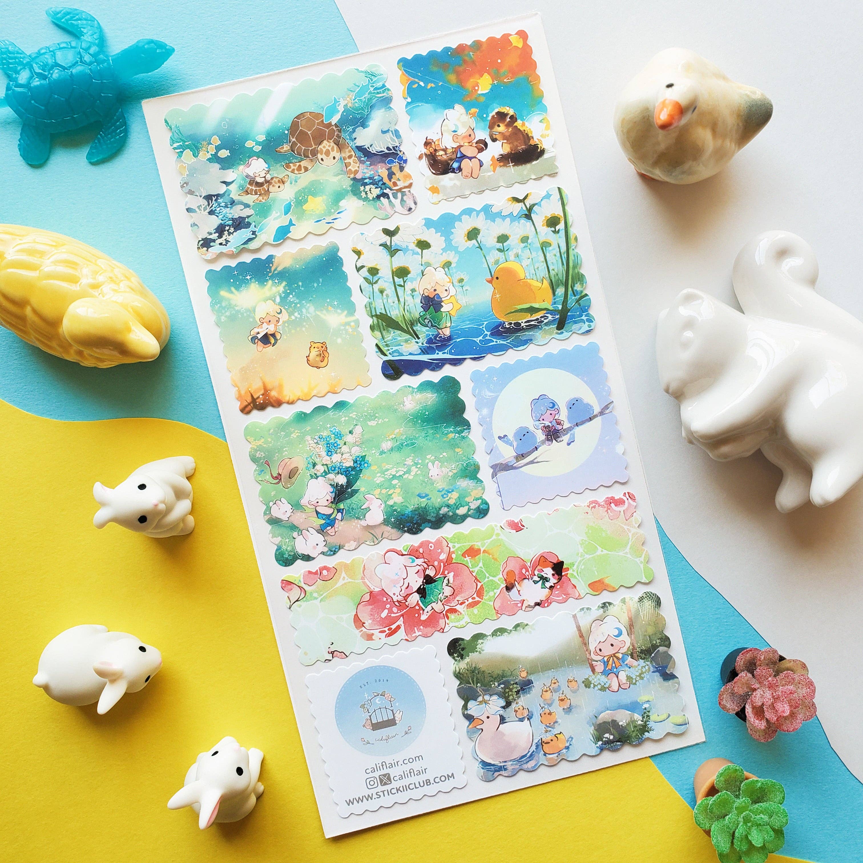 Adventures in Dreamland Sticker Sheet | Stickii