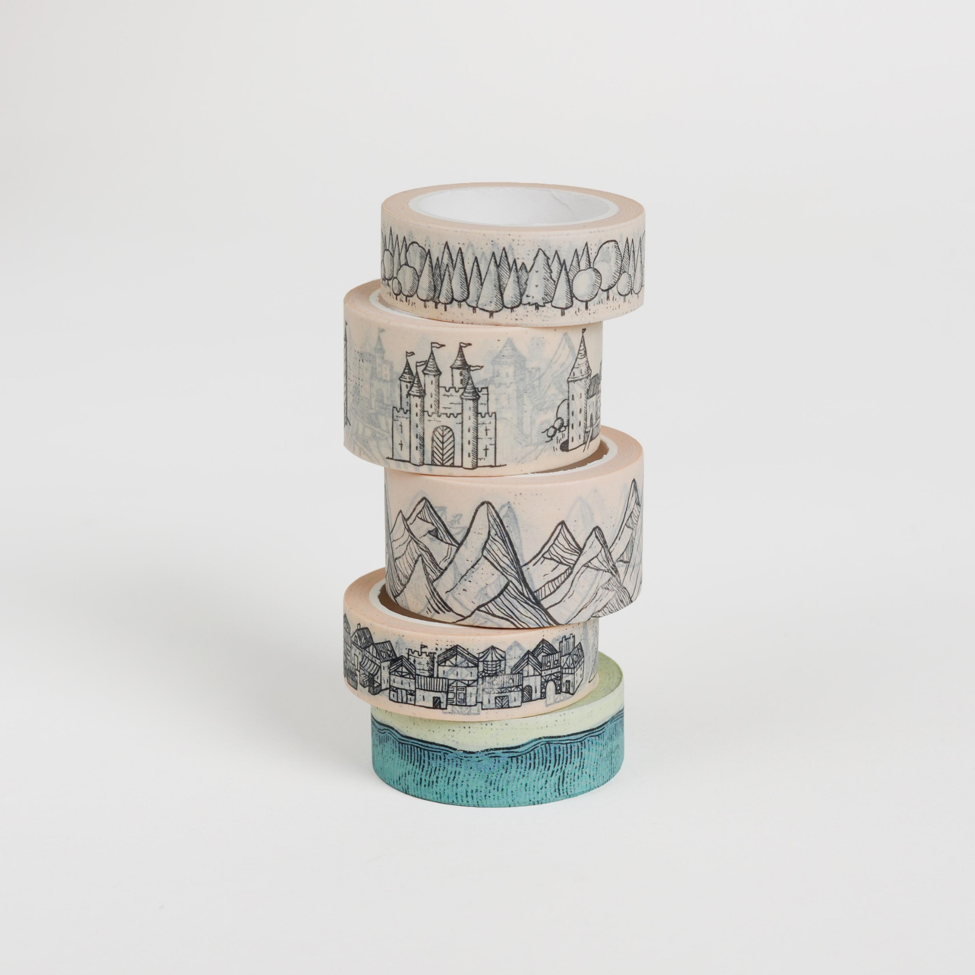 Fantasy Forest Washi Tape - Mapmaker Series