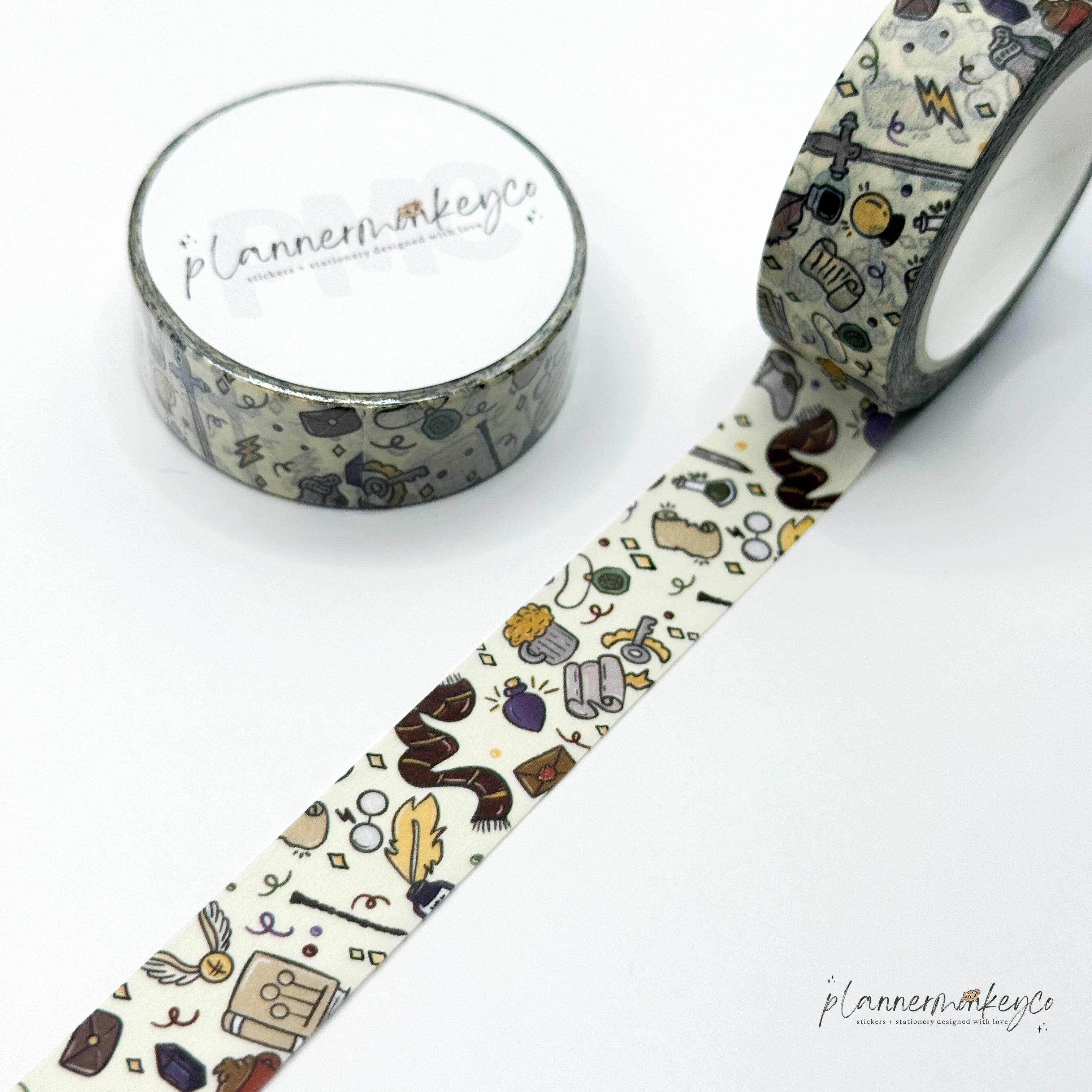 Ministry of Plans Doodles Washi Tape | Planner Monkey Co