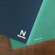 Nombre A5 Notebook in Dark Indigo & Jade | Nouto