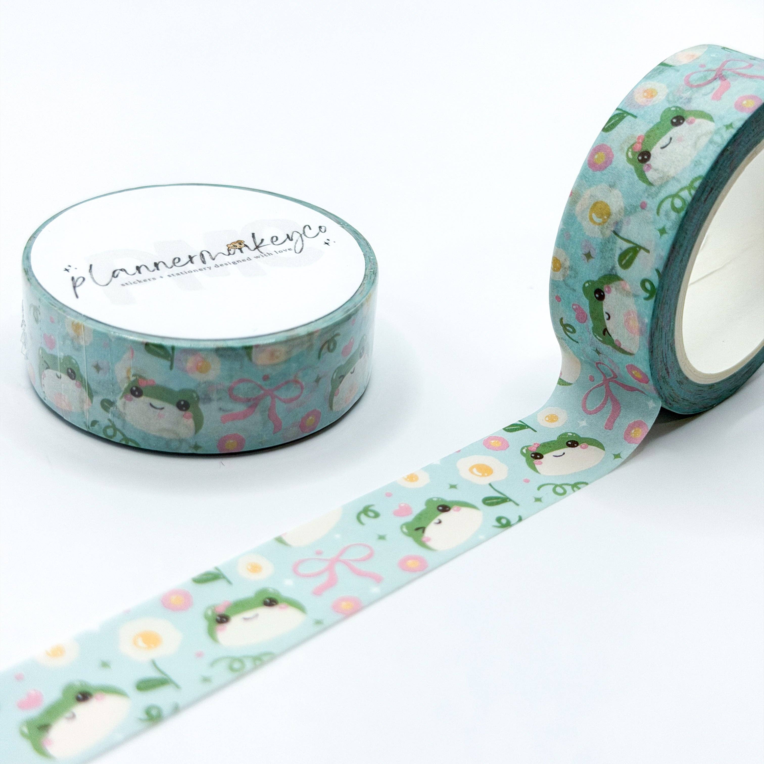 Lilly Pad Dreams Washi Tape | Planner Monkey Co